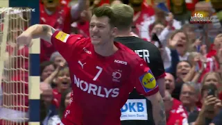 Mundial de Croacia/Dinamarca/Noruega 2025 - 2º Fase 1º Partido Gr. I. Dinamarca vs. Alemania